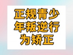 叛逆军事化特训机构好评榜名单出炉